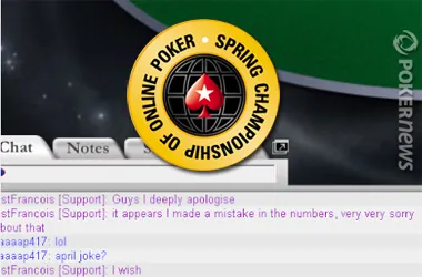 Pokerstars.fr SCOOP : misdeal en table finale (vidéo poker)