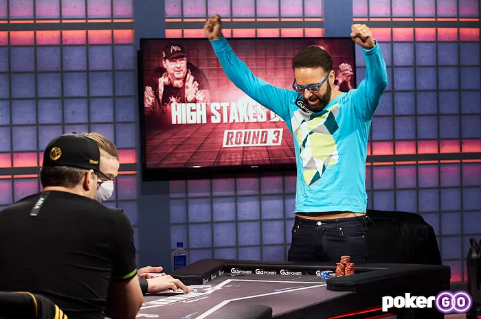 Daniel Negreanu and Phil Hellmuth