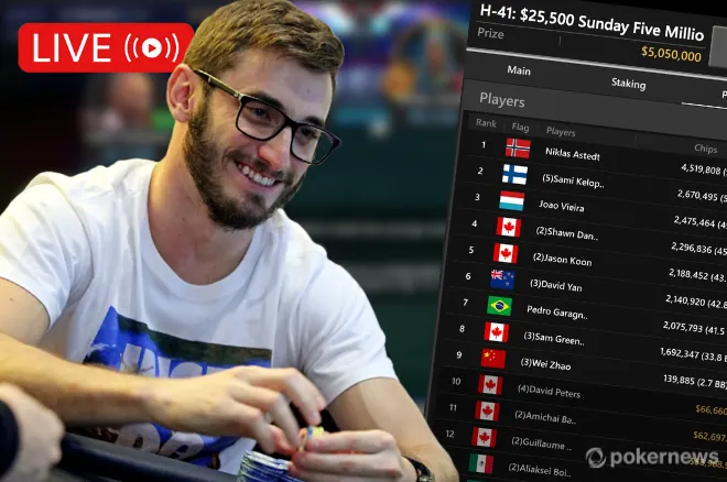 Pedro Garagnani na decisão do Sunday Five Million - US$ 1 Milhão para o campeão [AO VIVO]