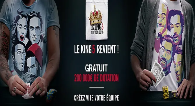 Le King5 reprend le 9 février sur Winamax 0001
