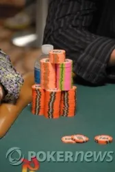 A sample of some of the chips in play