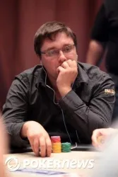 Alexander Rykov was among the Day 1b chip leaders as play concluded