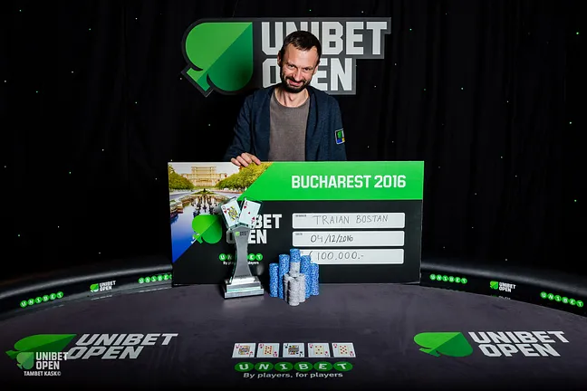 Traian Bostan wins the 2016 Unibet Open in Bucharest