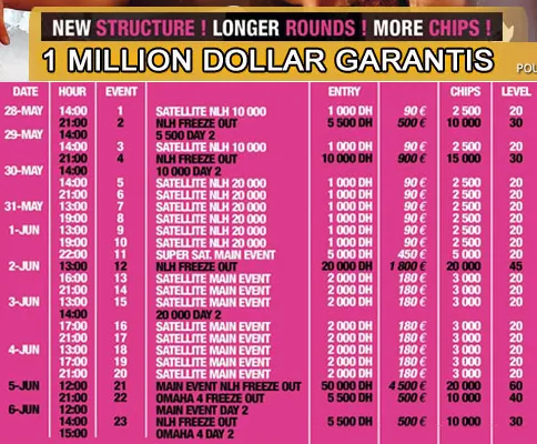 Reportage live à Marrakech : Tournoi à 1M$ garantis au Casino Es Saadi 104