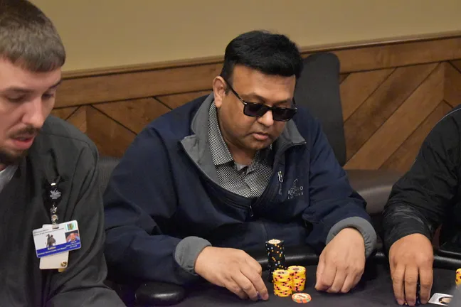 Lokesh Garg in Day 1b action