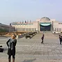 The PokerNews video team filming at the Korean War Memorial