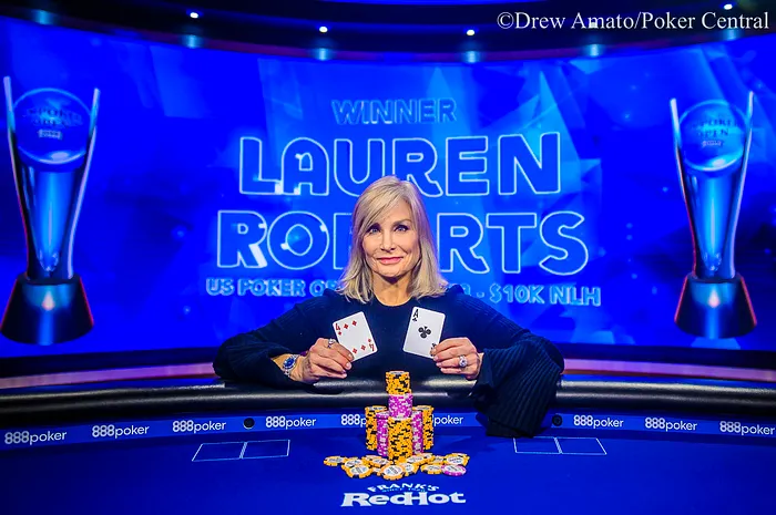 Lauren Roberts Vence Evento #3 do US Poker Open para $218.400