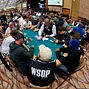 A view of table action on Day 1C of the Main Event