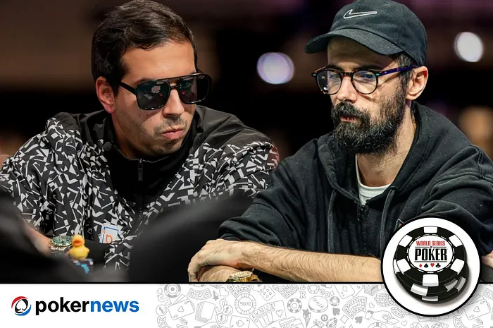 Rúben Correira e Sérgio Veloso no WSOP MAin Event 2025