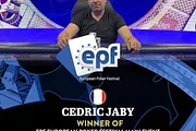 European Poker Festival: Cedric Jaby S'impose à Rozvadov (44 700€)
