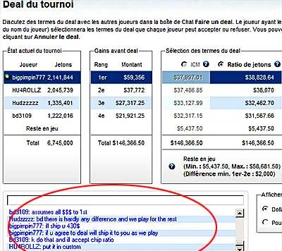 Full Tilt Poker FTOPS XIV Event #16 : bon deal pour 'HU4ROLLZ' 101