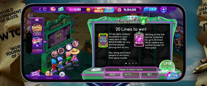 Emerald 7's Slot Bonus Features