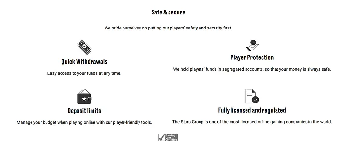 PokerStars Michigan features