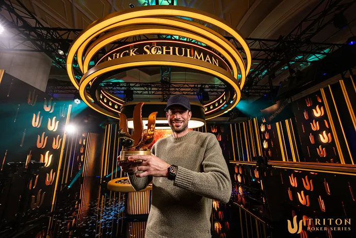 Nick Schulman Triton Jeju II Main Event