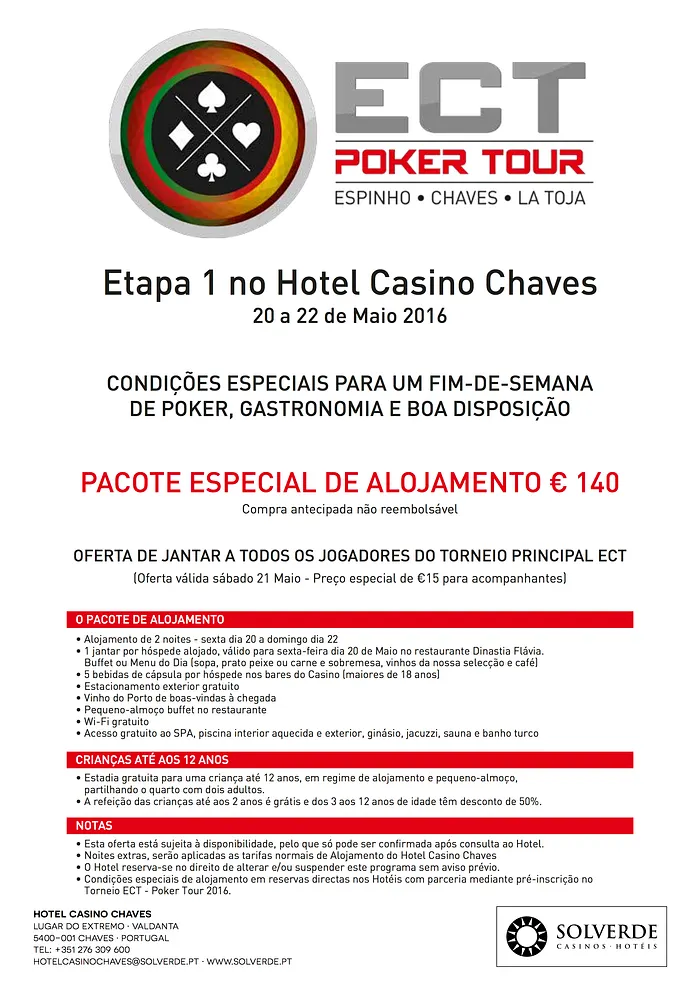 ECT Poker Tour 2016 - Etapa #1 de 20 a 22 de Maio no Hotel Casino Chaves 102