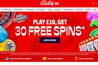 Bally Bet Casino Desktop