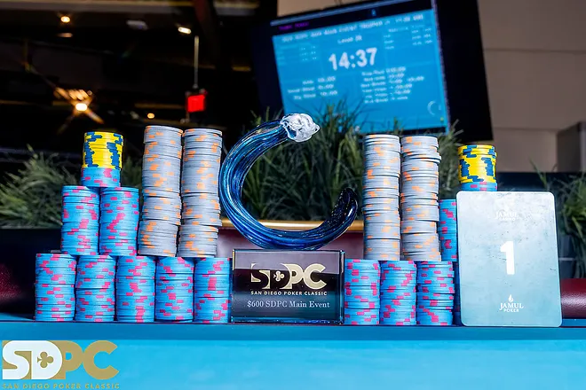 SDPC $600 Main Event Wave Trophy