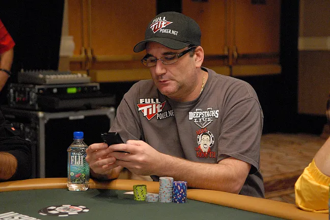 Mike Matusow keeping a close eye on our coverage can now do so from home