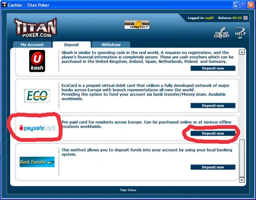 Paysafecard – Método Fácil de Depósito Online 102
