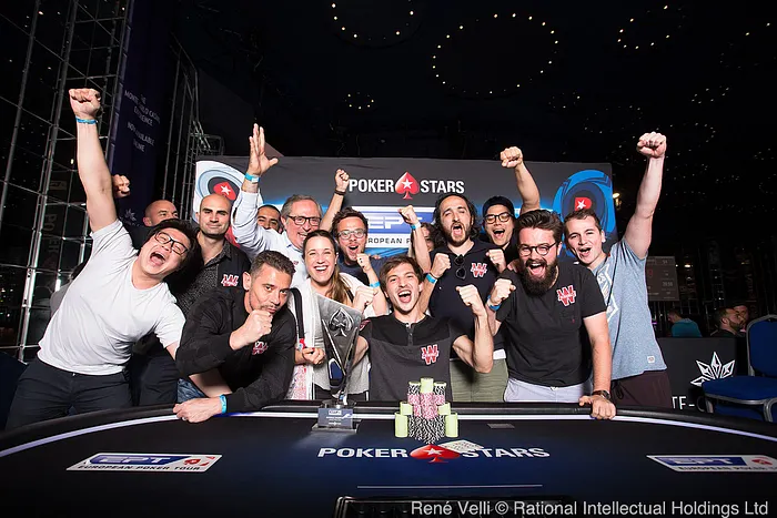 EPT National winner Guillaume Diaz & the French rail