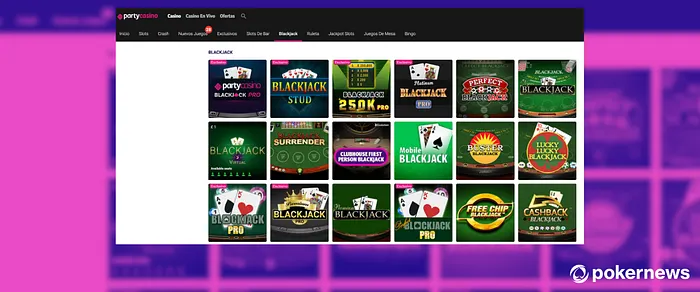 Prueba tu suerte en las mesas de PartyCasino