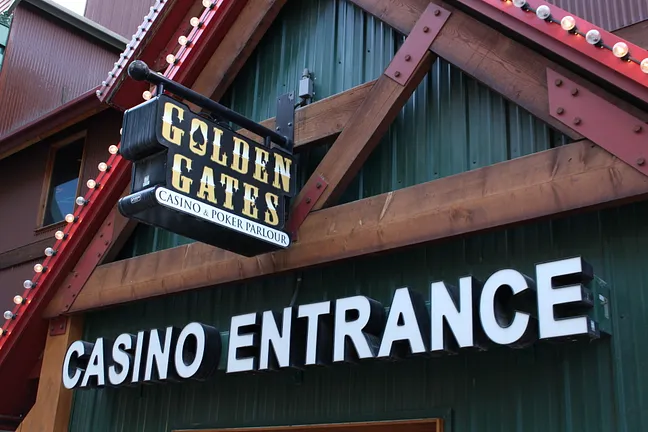 Casino Entrance, Golden Gates Casino and Poker Parlour