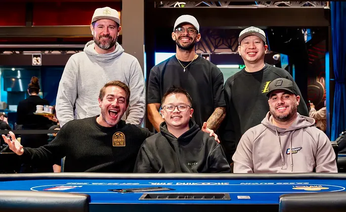 Matthew Widdoes, Kharlin Sued, Danny Wong, Daniel Maor, Alfie Poetra, and Shooting Star Chance Kornuth.