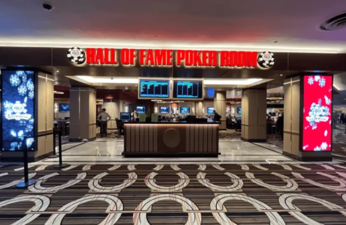 Horseshoe Hall of Fame Poker Room