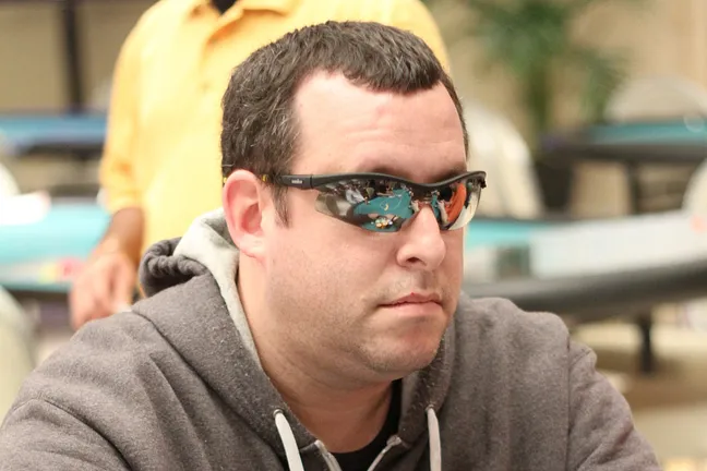Mike Sandler enters Day 2 as the chip leader with 355,000