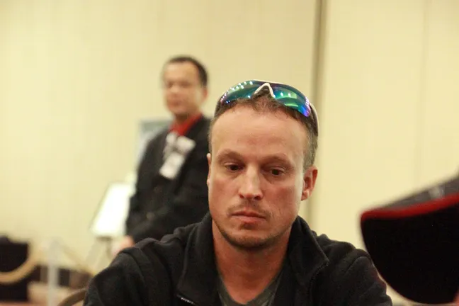Ryan Skluzak in past poker action.