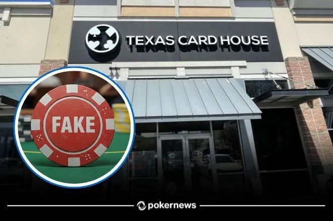 Fake Texas Card House Chips