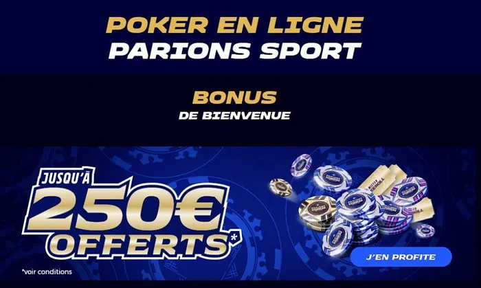 Parions Sport Poker Bonus