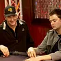Phil Hellmuth and Stuart Rutter