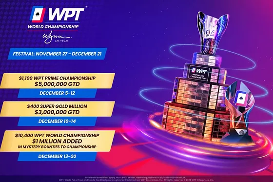 WPT World Championship Schedule