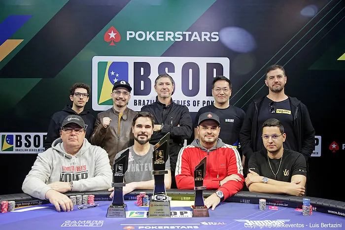 Mesa Final do Main Event do BSOP Gramado 2022