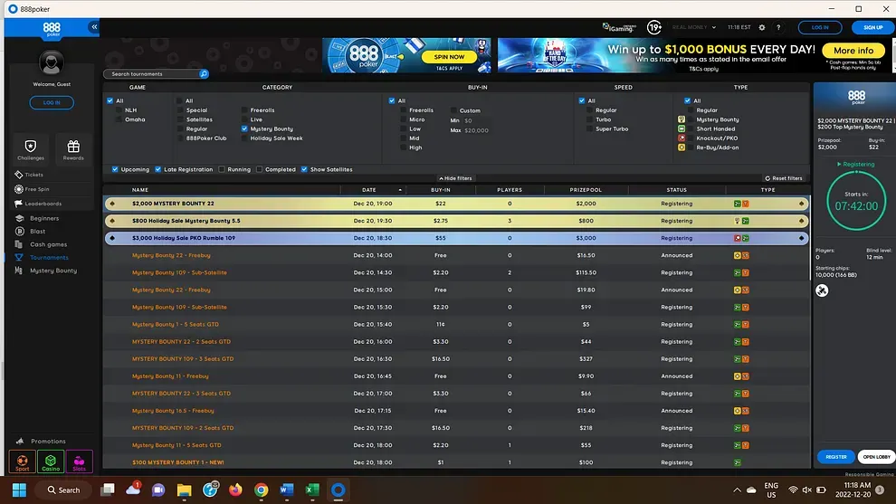 Best Ontario poker site for beginners: 888poker ON