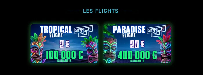 Flights Winamax Islands