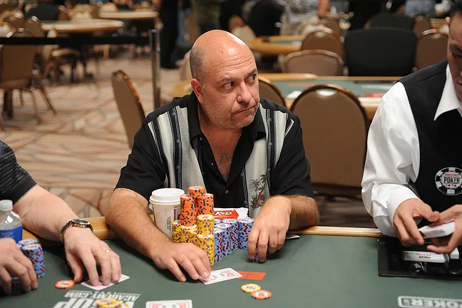 Mike Minetti is the chipleader at the end of Day 2.