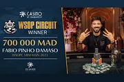 Fábio Dâmaso vence Mini Main Event do WSOPC Marrakech; Fatura anel e maior prémio live
