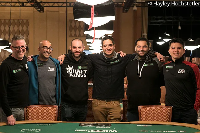 Jon Aguiar and the DraftKings Team