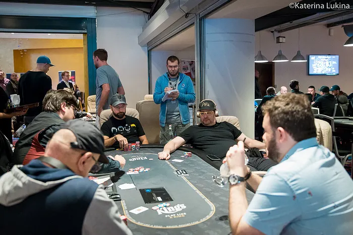 Daniel Negreanu and Phil Hellmuth