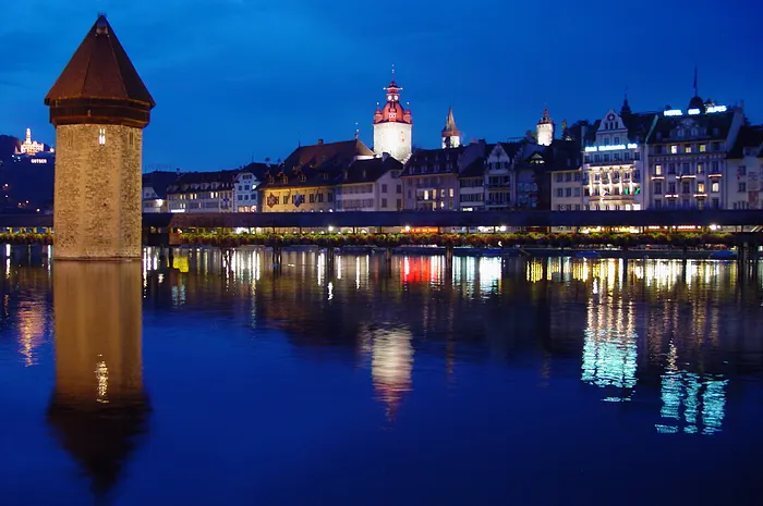 Switzerland night view