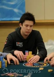 Johnny Lodden on Day 3 of the main event