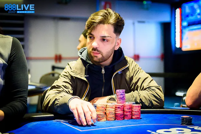 Demetrio Caminita bagged the Day 1a lead in 888live Barcelona.