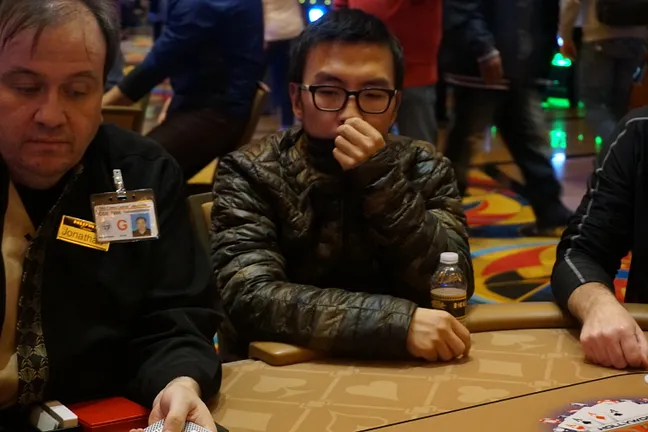 Jinghao Xu at risk, Doubles Up
