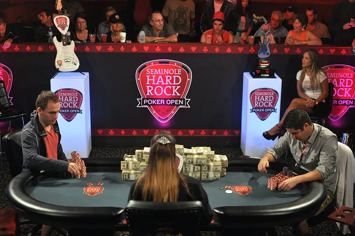 Seminole Hard Rock Poker Open: Hinkle and Bonomo Battling Heads Up 0001