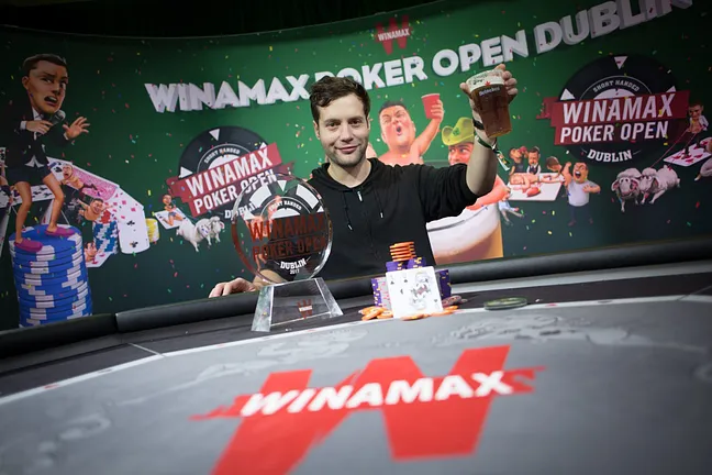 2017 Winamax Poker Open Dublin Main Event Champion Otto Richard