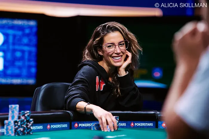 La embajadora de Winamax Leo Margets