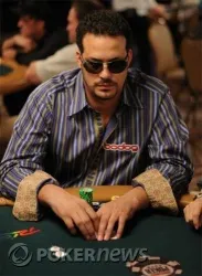 Jean-Robert Bellande toughing it out