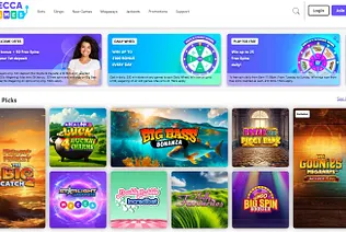 Mecca Games Casino Lobby